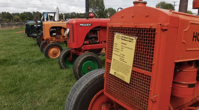 Orange Tractors